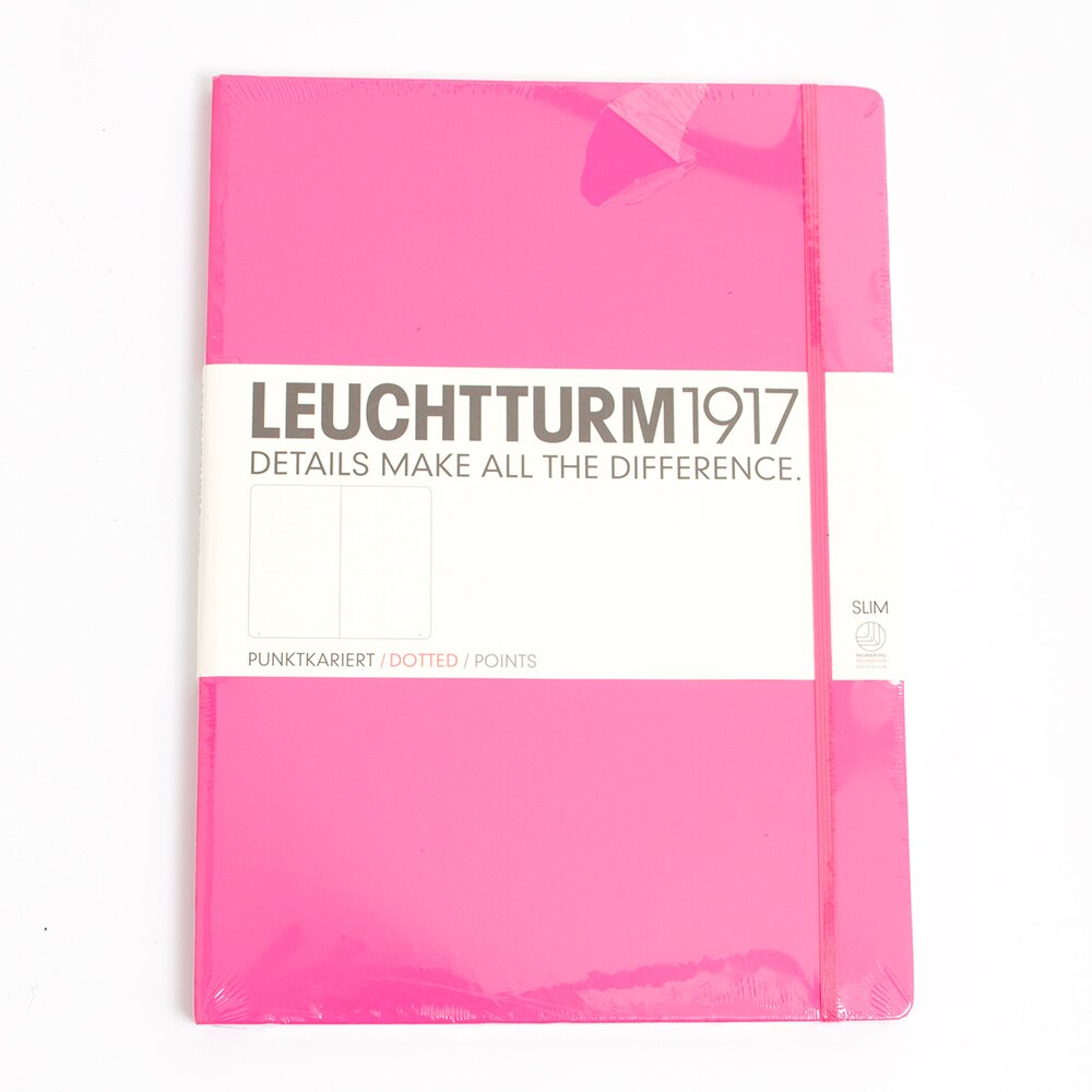 Leuchtturm, Master, Slim, A4, Dotted, Pink